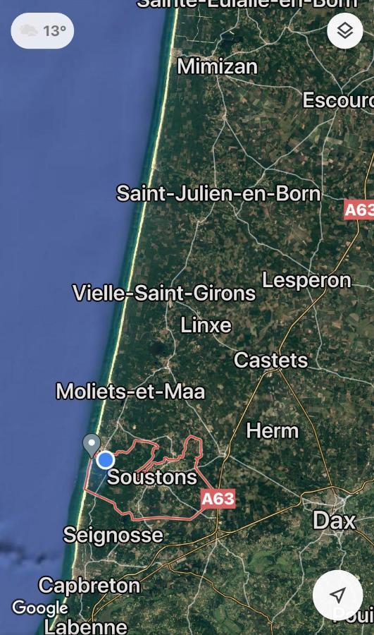 Soustons Plage Maison Terrasse 2 Pers Et 1 Enfant Les Villas Du Lac Tennis Mini Golf Eksteriør bilde
